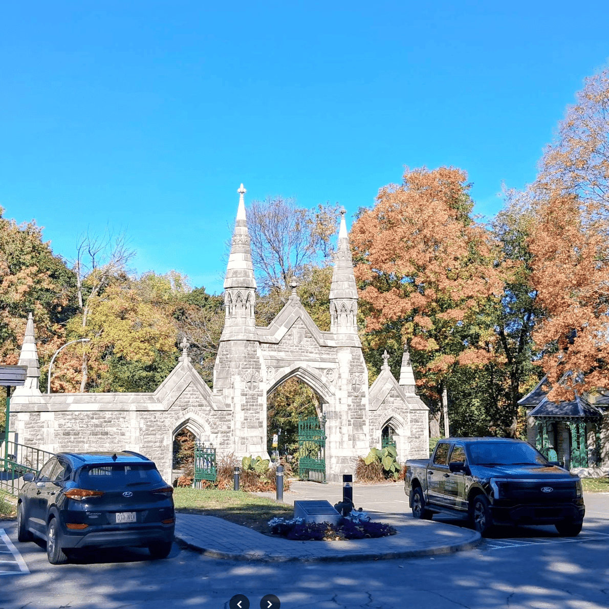 Entrance to the Mount Royal Funeral Complex in Outremont, Montreal