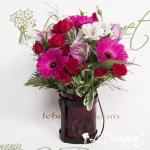 Bouquet éxubérance en rose de FTD