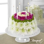 The Wonderful Wishes Floral Cake