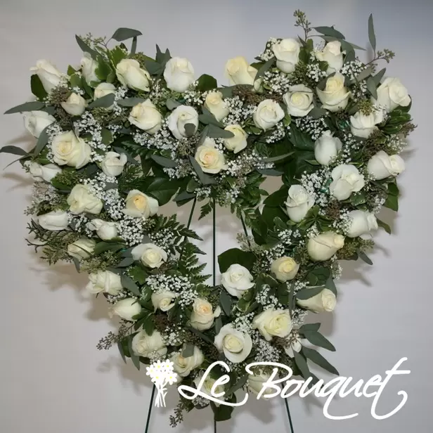 Cœur plein d'amour pur