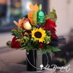 Le bouquet Colorez votre journée avec mystère