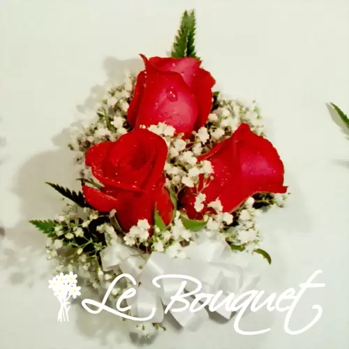 Rose Trio Corsage