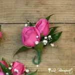 Spray Rose Boutonniere