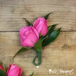 Spray Rose Boutonniere
