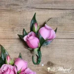 Spray Rose Boutonniere