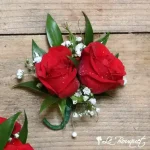 Spray Rose Boutonniere