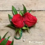 Spray Rose Boutonniere