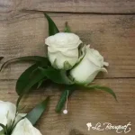 Spray Rose Boutonniere