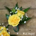 Spray Rose Boutonniere