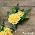 Spray Rose Boutonniere
