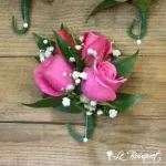 Spray Rose Boutonniere