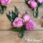 Spray Rose Boutonniere