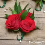 Spray Rose Boutonniere