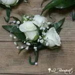 Spray Rose Boutonniere