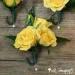 Spray Rose Boutonniere