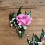 Spray Rose Boutonniere