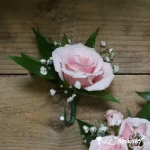 Spray Rose Boutonniere