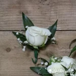 Spray Rose Boutonniere