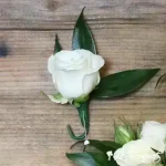 Spray Rose Boutonniere