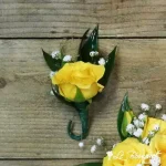 Spray Rose Boutonniere