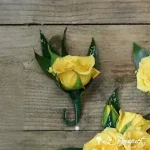 Spray Rose Boutonniere