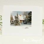 Winter Scenery Greeting Card