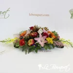 Oval Honey and Apples Arrangement