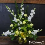 Vibrant Yellow Basket