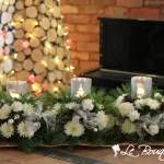 Warm Christmas Centerpiece