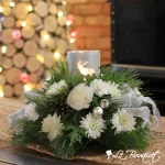 Warm Christmas Centerpiece