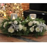 Warm Christmas Centerpiece
