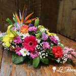 Fall Oval Centrepiece