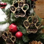 Dog Paw Ornament
