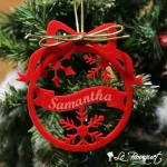 Holly Jolly Ornament
