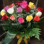 Roses Long Stem Assorted Colour