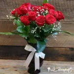 Long Stem Red Roses