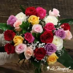 Roses Long Stem Assorted Colour