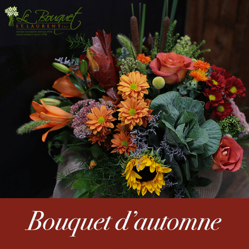 Bouquet saisonnier d’automne