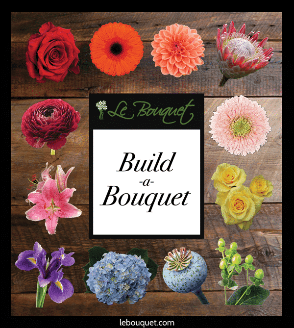 Comment composer un bouquet avec Build-A-Bouquet