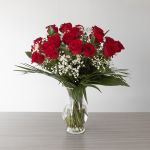 Long Stem Red Roses