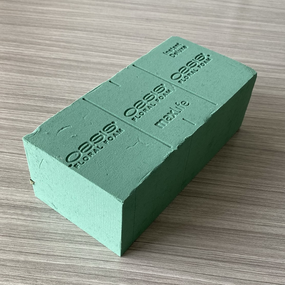 Lot De 4 Mousses Florales Vertes Humides - 21,5 X 10,5 X 6,5 Cm, Pour Arrangements Fleurs Fraîches
