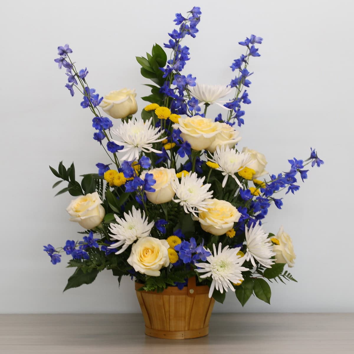 Heavenly Scented Basket flower arrangement