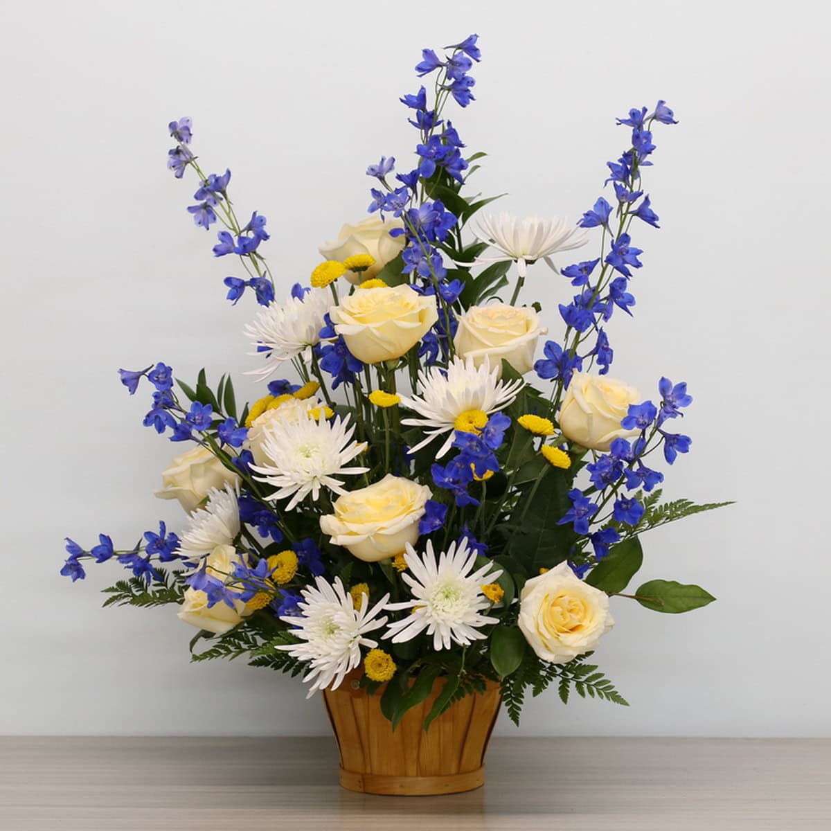 Heavenly Scented Basket flower arrangement