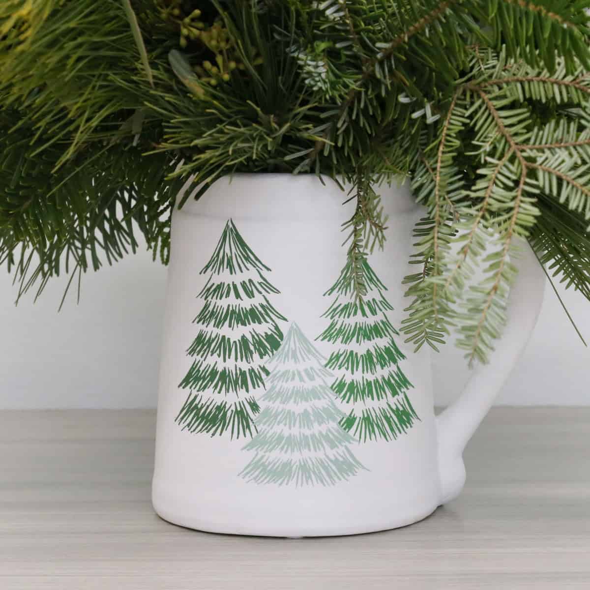 winter forest arrangement