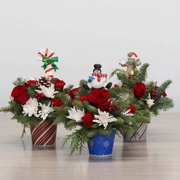 Mini Sweets – Christmas Floral Arrangement hover
