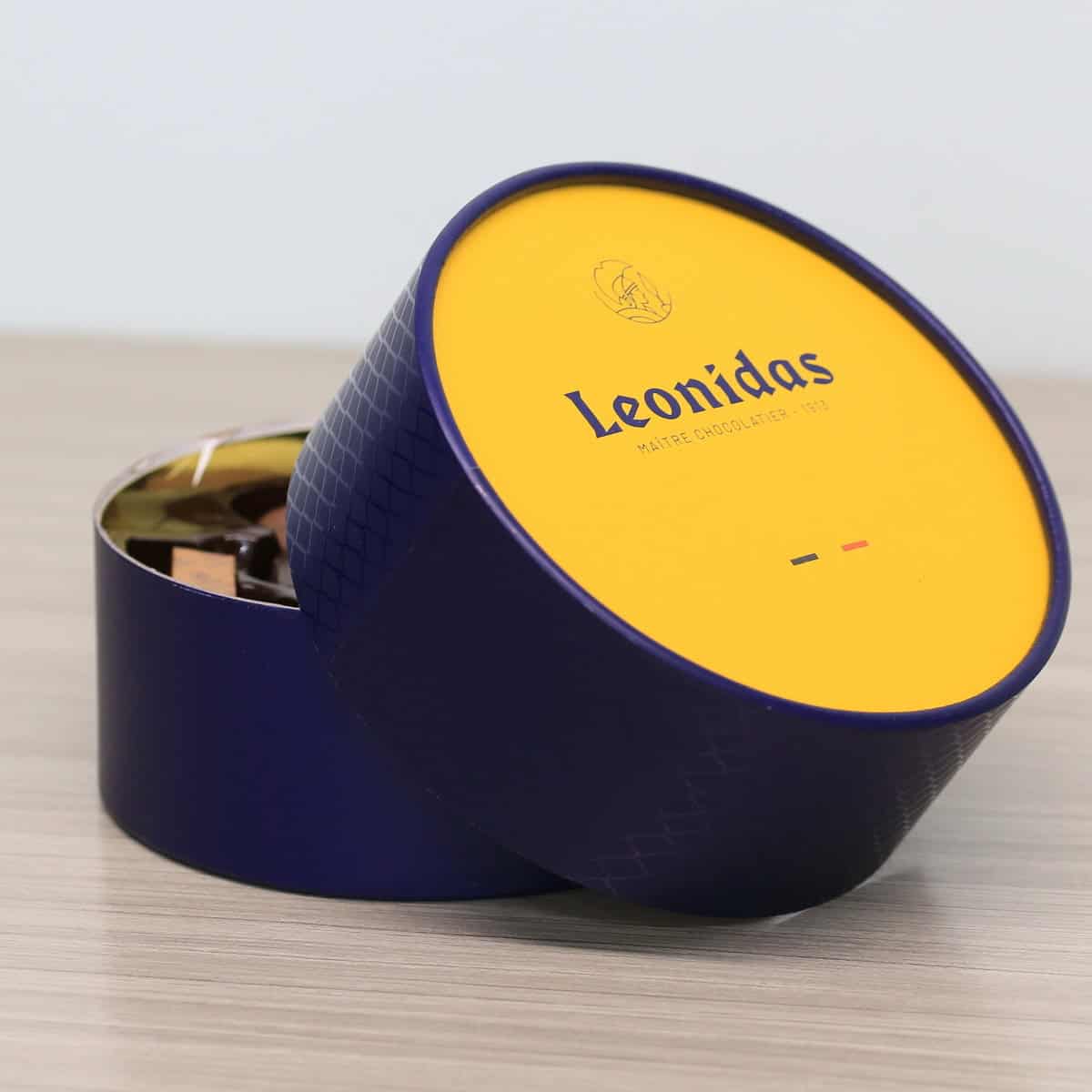 Leonidas round assorted chocolate box